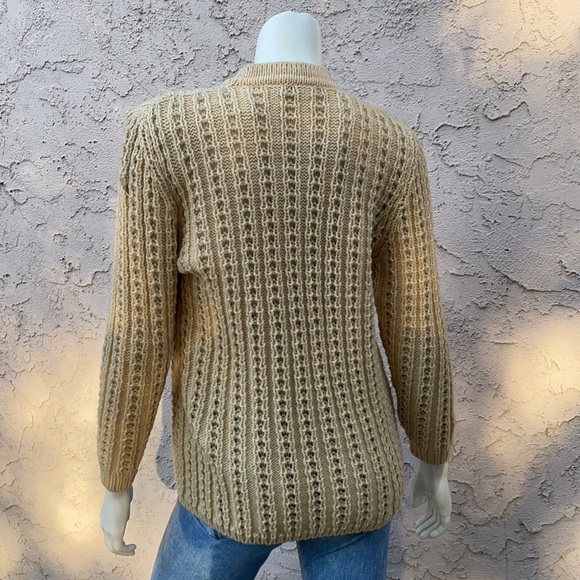 GAELTARRA Vintage 100% Pure New Wool Knitted Cardigan Absolutely Darling - Picture 7 of 13